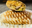 Mexican Chicken Fajita Panini or Wrap 